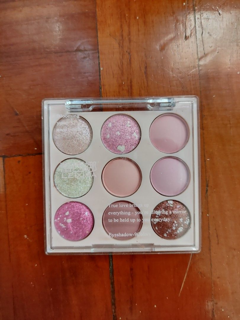 Pleasant Pastel Colours Eyeshadow Palette Matte Pearlescent Sequins Glitter (Category: Makeup) located in Singapore. Submitted by CARANN (Listing ID 1441981458, Image 1). Description: 3 different colour palettes (Photos 1, 2, 3) for your choice, offering versatile eye-pleasing colours to suit various styles, moods... Brand new & unused. Each palette @$4.50 If buy at least 2 palettes, each will be @$4 Do note that if you are also ordering other it
