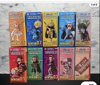 One Piece World Collectable Figure Mugiwara Vol. 1 & 2