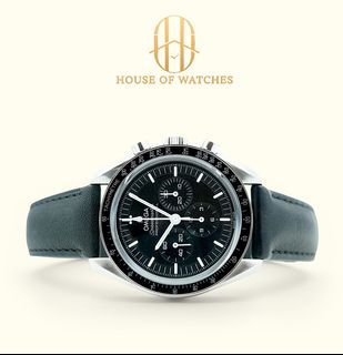 Almost New December 2025 Omega Speedmaster Moonwatch Professional 42 Black Leather 310.32.42.50.01.002 Speedmaster Black