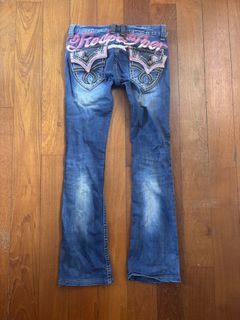 Red Pepper Pink Bootcut Jeans