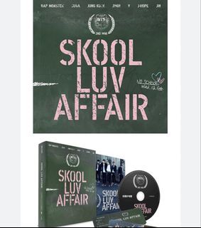 BTS 2nd Mini Album Skool Luv Affair CD Photobook