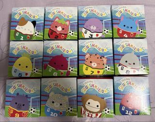 McDonald Happy Meal World Cup Squishmallows 1-12