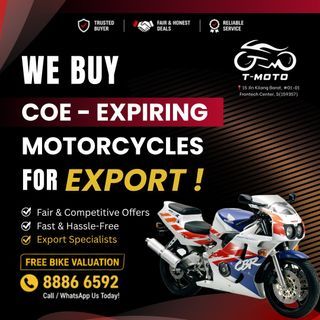 BUY IN COE ENDING BIKES