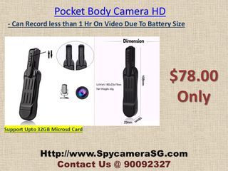 Pocket Spy Camera HD