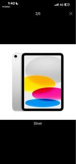 iPad 11" (A16) WiFi (2025) 128GB Silver