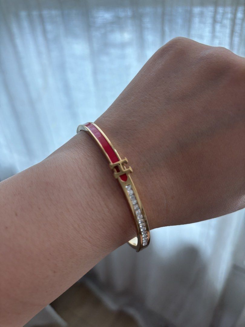 Designer Inspired Bracelets - Gold Tone (Category: Bracelets) located in Singapore. Submitted by rin_rin (Listing ID 1449163537, Image 1). Description: Selling my stash of gold bangles. Only worn for photo taking for this listing, never worn out. Kept well. - Inspired pieces, good quality - Price is fixed for 1, buy more for lower price - Chat more for details .