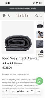 Bedtribe Iced Weighted Blanket