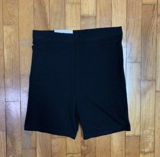 H&M Black Biker Safety Shorts XS