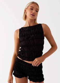Peppermayo ruched shorts