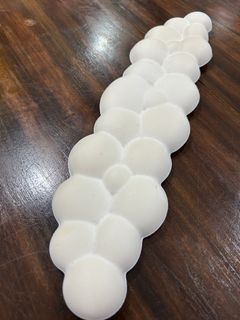 White Bubble Candle - Unique Modern Decor