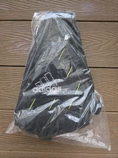 Adidas Black Sling Bag with Neon Accents