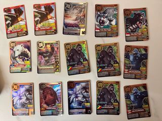 Animal Kaiser Cards - Lowland Gorilla, Polar Bear, Eagle