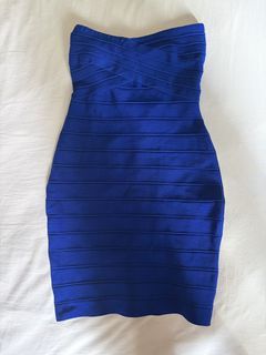 Cobalt Blue Bandage Dress