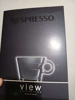 Nespresso View Collection Atelier Di Design Cappuccino Cups Set