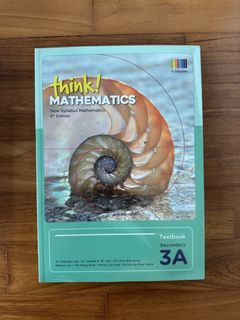 SEALED Think! Mathematics Secondary 3A & 3B Textbook