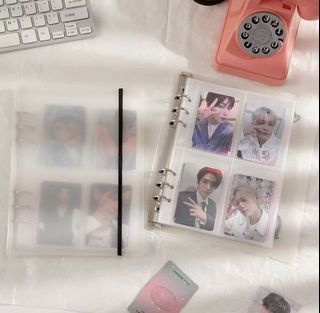 A5 Clear Binder and sleeves for Photocards