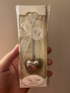Heart Shaped Tea Infuser with 'For You' Tag