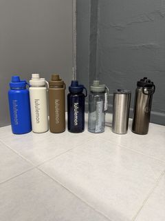lululemon Water Bottles - Various Colors and Styles for Sale