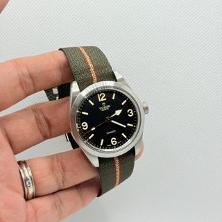Brand New 07/2026 Tudor Ranger 39 mm Black Dial NATO Strap 79950