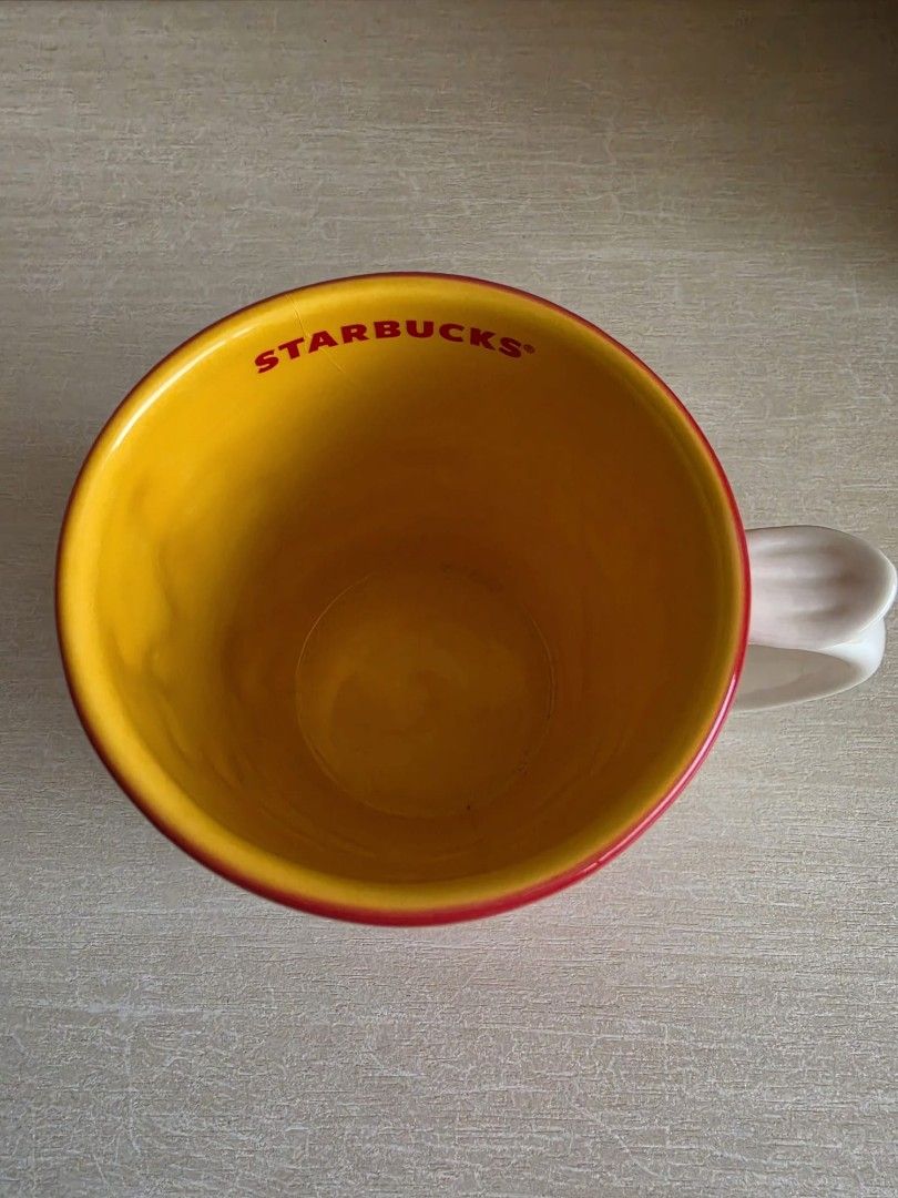 Starbucks Red Dragon Mug with Box (Category: Coffee & Tea Tableware) located in Singapore. Submitted by vl2768 (Listing ID 1449977010, Image 6). Description: - Red Starbucks mug - Features a white dragon design - Chinese character '龍' (dragon) on the handle - Comes with original Starbucks box - Ideal for collectors or dragon enthusiasts - Unique and eye-catching design.