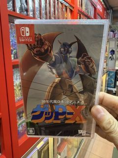 Nintendo switch: 70s-style Robot Anime Geppy-X- jap: ( can set to English language) hurry !! While stock last 👍👍👍👍👍👍