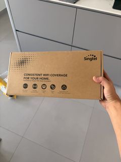 Singtel Mesh Extender v2 Wifi Coverage x2