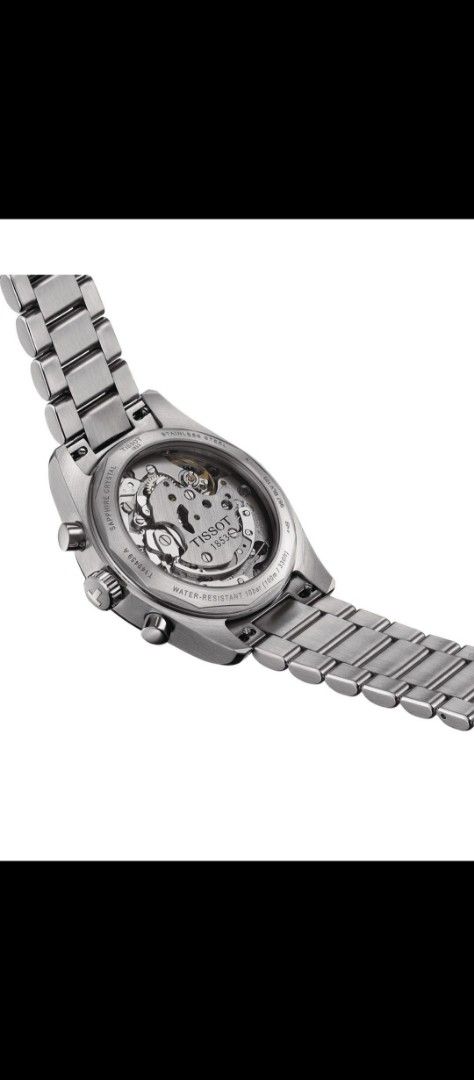 Tissot PR516 Mechanical Chronograph 41mm Watch (Category: Men's Watches) located in Singapore. Submitted by eurasianlynx88888 (Listing ID 1450180727, Image 4). Description: - Tissot PR516 Mechanical Chronograph come with box - 41mm Stainless Steel Case - Stainless Steel Bracelet - Black Dial with Orange Accents - Chronograph Functionality - See-Through Case Back - Slight negotiation only - Watch condition like new no scratch as seldom wear, watch