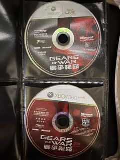 GEARS OF WAR 1 + 2 BUNDLE XBOX 360 & XBOX ONE GAMES / LOOSE DISCS / TESTED WORKING / TRACKED PACKAGE ONLY