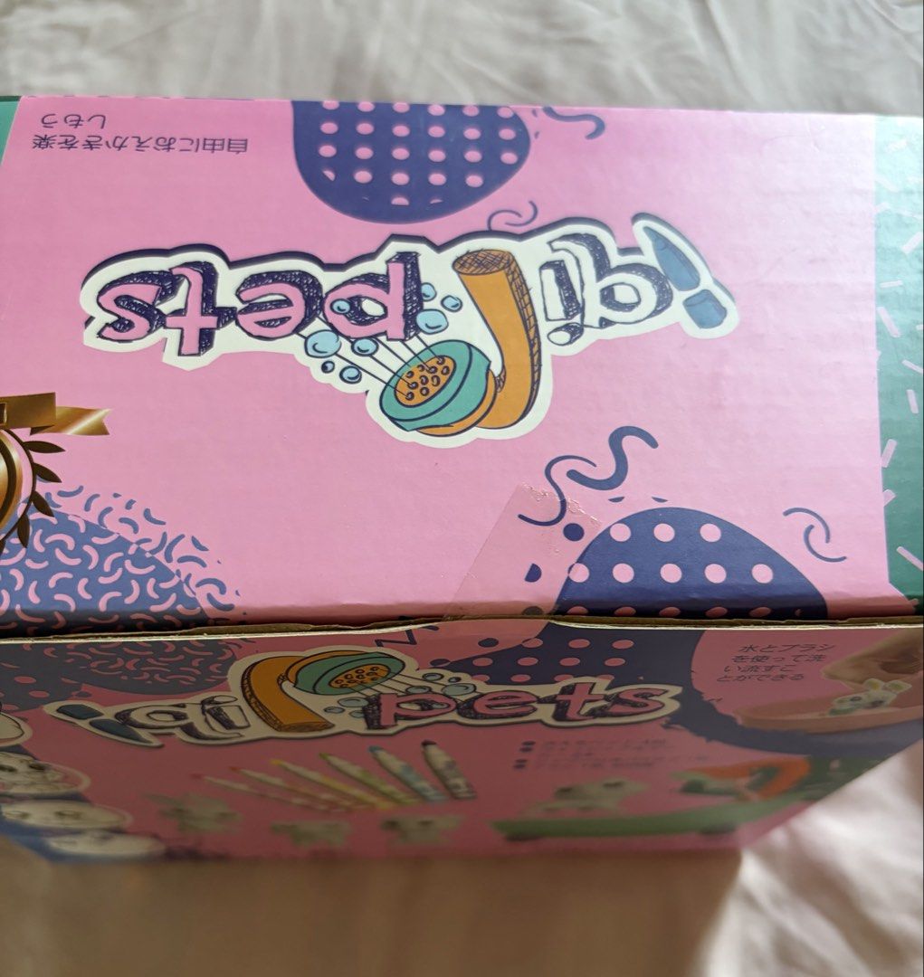 IQI Pets Educational Toy (Category: Educational & Learning Toys) located in Singapore. Submitted by myclosettreats (Listing ID 1450562525, Image 3). Description: Brand New, unopened. Got it 6 months ago Suitable for kids above 3 years old. Makes a Good Birthday Gift Design: Use the included vibrant washable markers to draw unique patterns, clothes, or makeup on the fuzzy pet figurines. Play: Place the customized pets inside the toy bathtub. Wash: