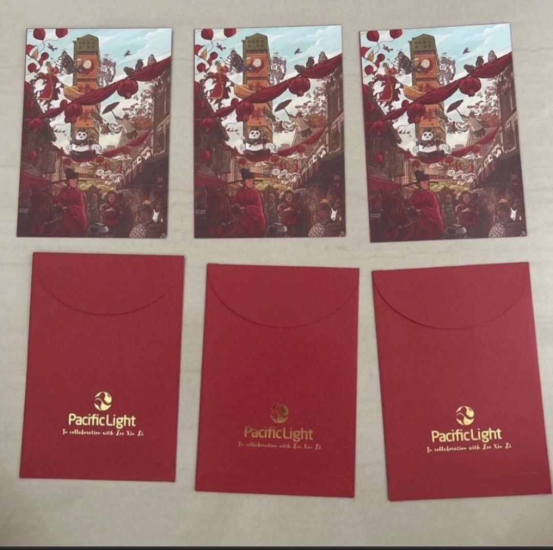 Starbucks, Cohesity, PacificLight Red Envelopes (Lunar New Year) (Category: Occasions & Party Supplies) located in Singapore. Submitted by mimie2020 (Listing ID 1450629766, Image 3). Description: $2/packet Bundle of red envelopes - Includes Starbucks 2024 Lunar New Year dragon design - Cohesity envelopes with auspicious phrases - PacificLight collaboration envelopes - Ideal for festive season gifting Assorted Red Packets hong Bao ang Pao - Pacifi