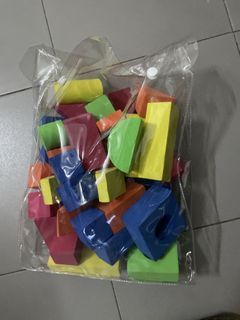 Colorful Foam Building Blocks Set
