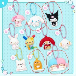 (WTS) BNIP🇯🇵SANRIO Characters I LOVE ME Figure - Japan Original Blindbox / Kuromi / Cinnamoroll / Little Twin Stars / Gudetama