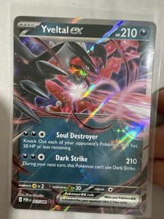 Yveltal EX Pokemon Card
