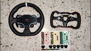 moza ES steering wheel + ES formula racing wheel mod