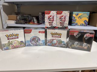 Pokemon Booster Boxes: Scarlet & Violet, Paradox Rift, 151, Mega Evolution