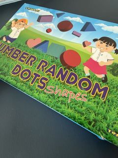 Tensai Number Random Dots Shapes Flashcards