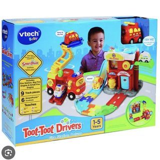 VTech Toot-Toot Drivers Fire Station Deluxe Playset