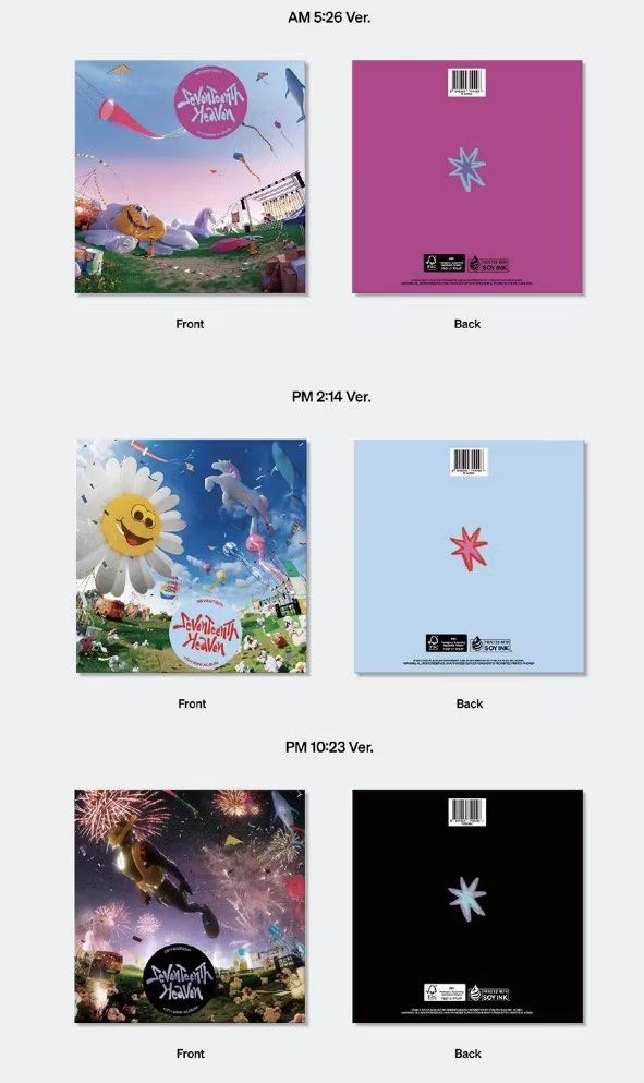 WTS SEVENTEEN - 11th Mini Album 'Seventeenth Heaven' - Sealed (Category: K-Wave Merchandise) located in Singapore. Submitted by viangan (Listing ID 1450836705, Image 4). Description: SEVENTEEN’s 11th Mini Album ‘Seventeenth Heaven’ Instocks 1 for $18 and a set of 3 for $50 ✅✅✅ AM 5:26 ✅ PM 2:14 ✅ PM 10:23 All albums are sealed and includes all original inclusions. Meet at your convenience or free tracked mailing ☺️ .