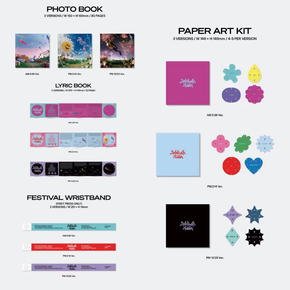 WTS SEVENTEEN - 11th Mini Album 'Seventeenth Heaven' - Sealed (Category: K-Wave Merchandise) located in Singapore. Submitted by viangan (Listing ID 1450836705, Image 5). Description: SEVENTEEN’s 11th Mini Album ‘Seventeenth Heaven’ Instocks 1 for $18 and a set of 3 for $50 ✅✅✅ AM 5:26 ✅ PM 2:14 ✅ PM 10:23 All albums are sealed and includes all original inclusions. Meet at your convenience or free tracked mailing ☺️ .
