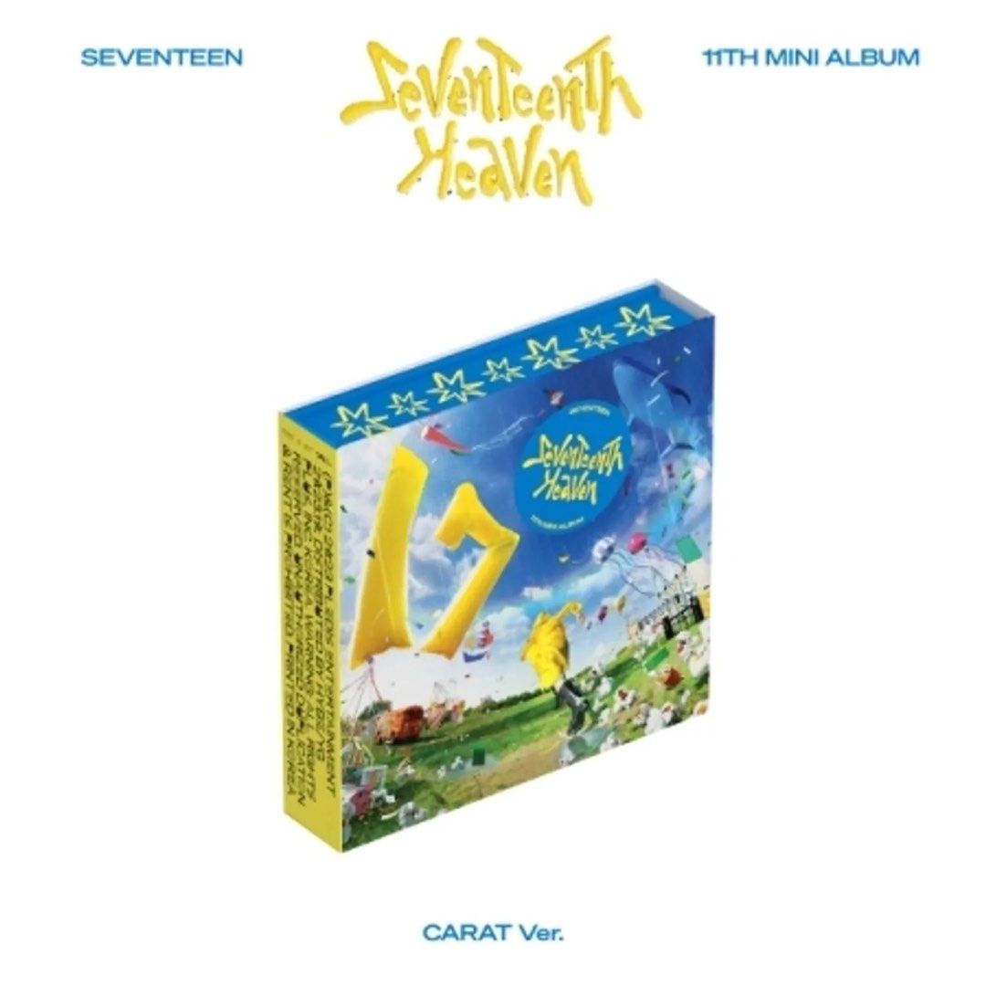 WTS SEVENTEEN - 11th Mini Album 'Seventeenth Heaven' - Sealed (Category: K-Wave Merchandise) located in Singapore. Submitted by viangan (Listing ID 1450837781, Image 1). Description: SEVENTEEN’s 11th Mini Album ‘Seventeenth Heaven’ Instocks 1 for $15 each and all 3 going for $40 ✅✅✅ Carat Version All albums are sealed and includes all original inclusions. Meet at your convenience or free tracked mailing ☺️.