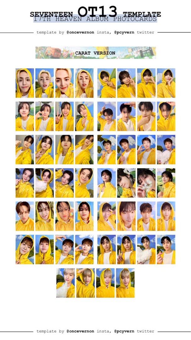 WTS SEVENTEEN - 11th Mini Album 'Seventeenth Heaven' - Sealed (Category: K-Wave Merchandise) located in Singapore. Submitted by viangan (Listing ID 1450837781, Image 10). Description: SEVENTEEN’s 11th Mini Album ‘Seventeenth Heaven’ Instocks 1 for $15 each and all 3 going for $40 ✅✅✅ Carat Version All albums are sealed and includes all original inclusions. Meet at your convenience or free tracked mailing ☺️.