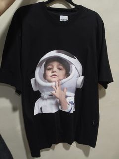 Acme de la Vie ADLV Black Astronaut Kid Graphic T-Shirt