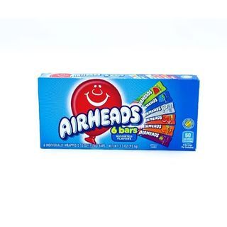 Airheads Assorted Flavors Candy Bars - 6 Bars