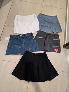 Bundle of 5 Skirts