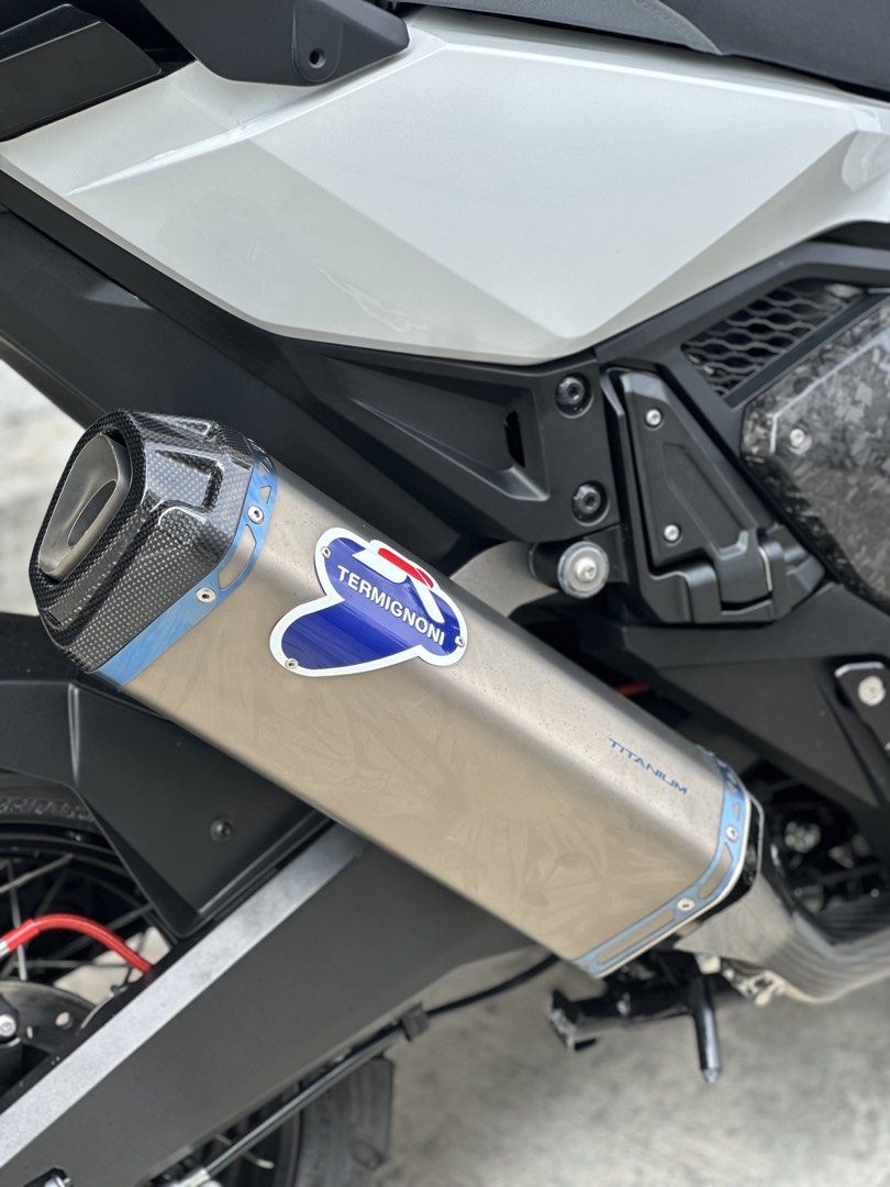 HONDA X-ADV 750 BREMBO | OHLINS | HEL HOSE | KAMUI |EXHAUST ACCESSORIES (Category: Motorcycle Accessories) located in Singapore. Submitted by creation.motorworld (Listing ID 1451374836, Image 9). Description: HONDA X-ADV 750 BREMBO FULL SET UP (Front Caliper x 2 , Front Disc , Rear Caliper , Rear Disc , Masterpump x 2 , Switches ) - $3080 OHLINS STX 46 - $1850 TERMIGNONI LEGAL EXHAUST - $1750 FULL PAINT PROTECTION FILM - $800 Let us help you solv