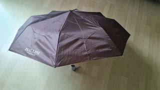 Perllini Brown Folding Umbrella