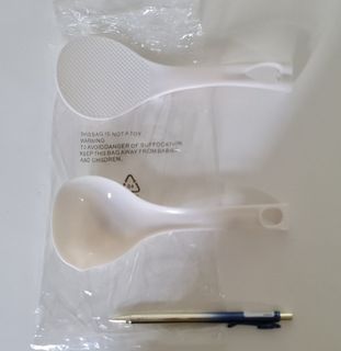 Plastic Rice & Scoop Set