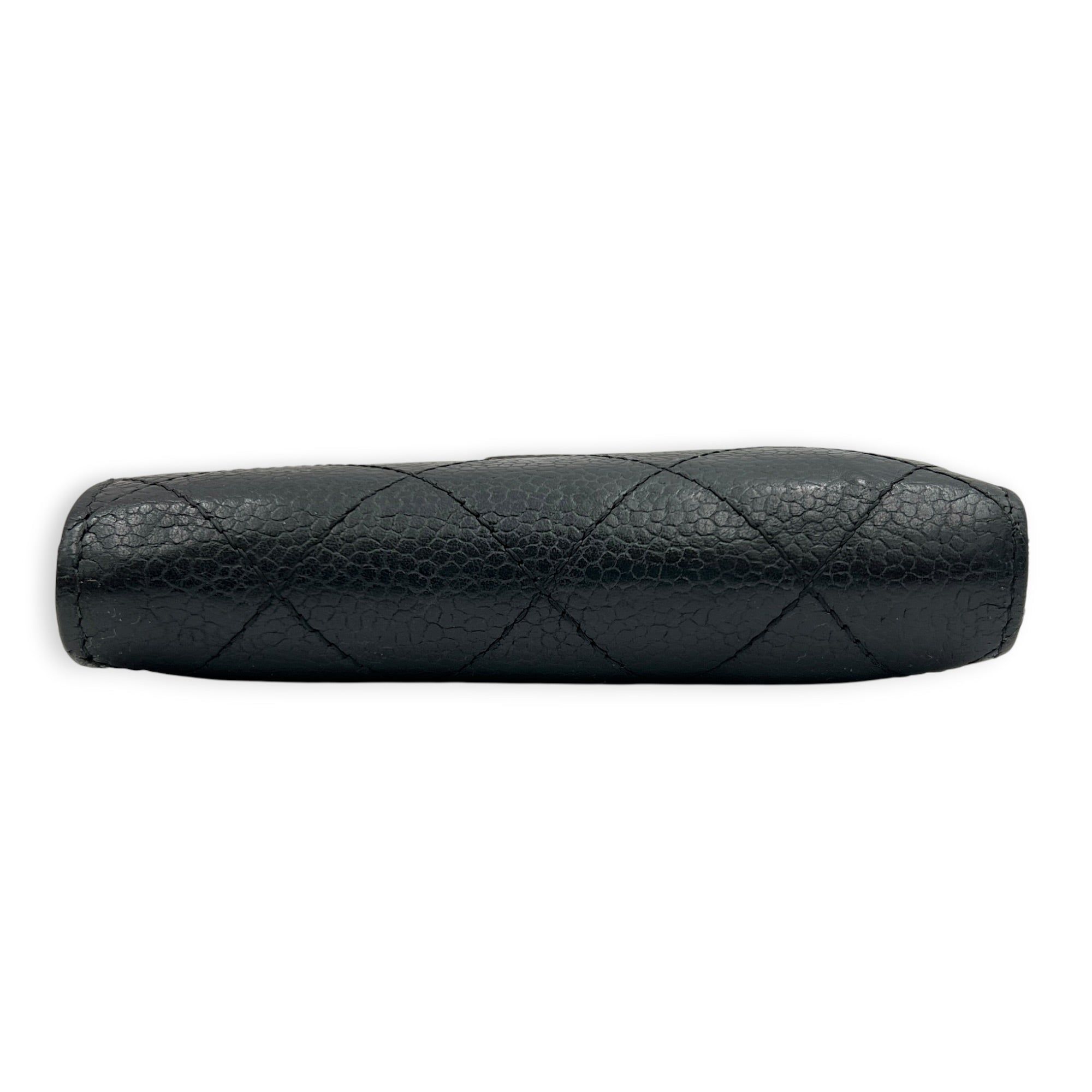 Chanel Classic Coin Purse Black in Caviar Leather, Silver hardware (Category: Bags & Wallets) located in Singapore. Submitted by carousellluxury (Listing ID 1451597234, Image 5). Description: SKU C2607-013387AN Material Caviar Leather Color Black Hardware Silver Strap Not Included Dimension (L)11cm x (H)6cm x (W)1.5cm Accessories Original Box, Authentication Card, Service receipt from Chanel Series 18631218 Circa Est 2013-2014 Microchipped FALSE 