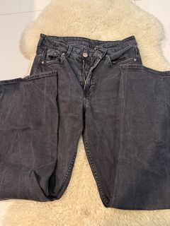 H&M Black Bootcut High Waist Jeans