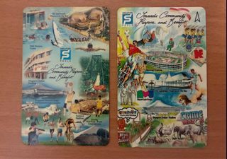 Vintage Singapore Pools SingTel PhoneCards